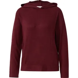 s.Oliver Meliertes Longsleeve aus Stretchjersey mit Kapuze - 48