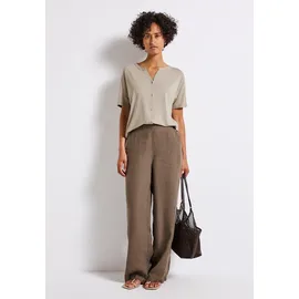 STREET ONE Damen Shirt im Tunika-Look Beige 38