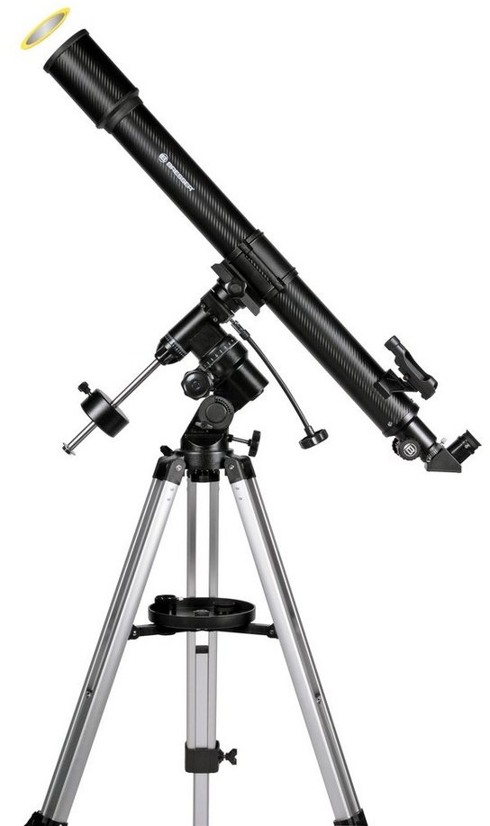 BRESSER Teleskop Lyra 70/900mm EQ - Linsen