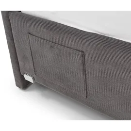 Meise Möbel Polsterbett Cool 90 x 200 cm anthrazit