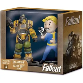 syndicate collectibles Fallout Minifiguren 2er-Pack Set A Excavator & Vault Boy (Gun) 7 cm