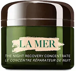 La Mer The Night Recovery Concentrate 7 ml Deluxe Reisegröße – Übernacht-Schutzbarriere-Reparatur-Serum-in-Maske für empfindliche, gestresste Haut