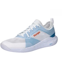 Kempa Kourtfly Sport-Schuhe, weiß/blau, 48 EU