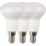 LightMe LED-Birne 4,9W E14 warmweiß 3 St.