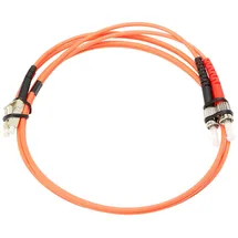 Startech StarTech.com Multimode LC auf ST Glasfaserkabel 1m - LWL / Glasfaser 50/125μ Duplex Patchkabel - Netzwerkkabel LC - ST Orange