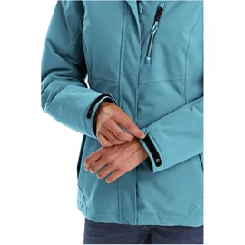 KILLTEC Damen Outdoorjacke Funktionsjacke mit abzippbarer Kapuze KOW 140 WMN Jckt wasserdicht, Winddicht, atmungsaktiv 00841-sturmblau 44