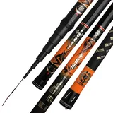 ZFF Kohlenstoff Angelrute 8-16m Fishing Stipprute karpfenrute Stippangel Stippe angelruten teleskoprute Feeder Rod Angelgerät(12m)