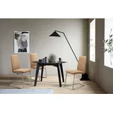 Stressless® Polsterstuhl Laurel, Low Back, Größe L, mit Beinen aus Stahl in Chrom glänzend braun