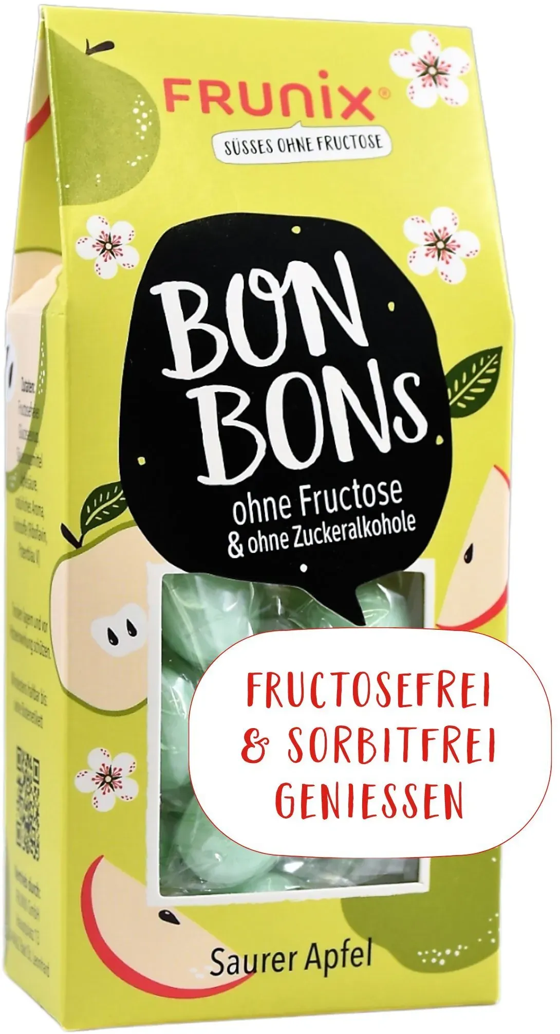 Frunix Bonbons Saurer Apfel 90 g