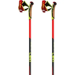 Leki Hrc Marathon Rollerski Stöcke - Bright red-neonyellow-black 160 cm