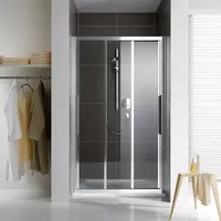 Koralle myDay S3 80 765-805x2000mm, VB03608020AA1, Duschkabine: Rahmen: Silber Matt, Glas: ESG