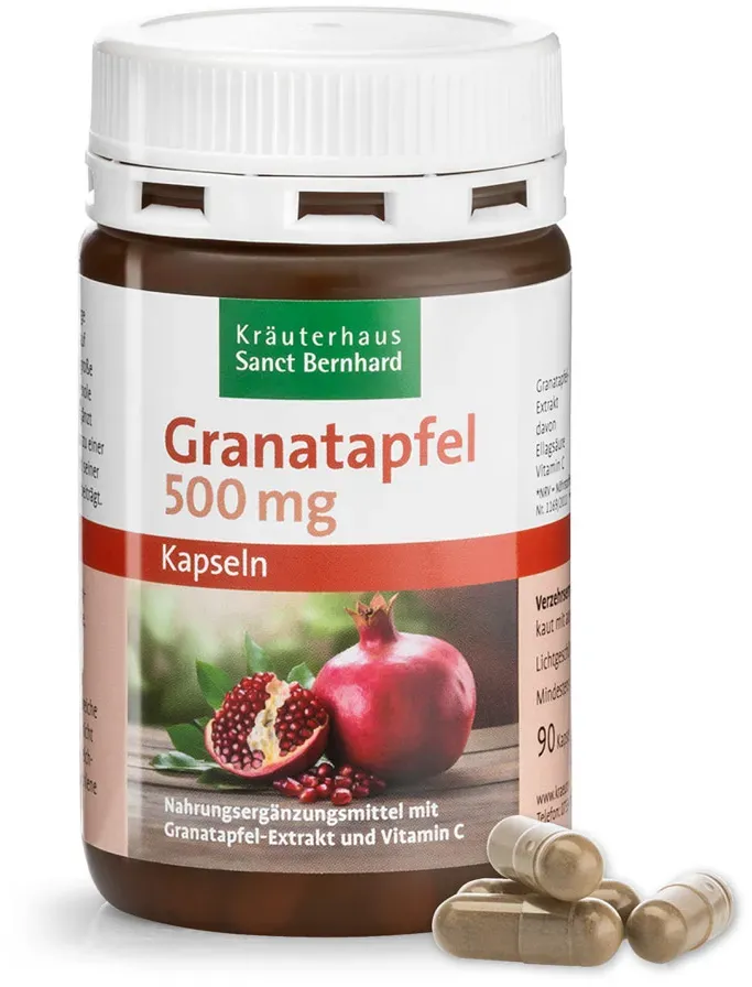 Pomegranate Capsules 500 mg - 56 g