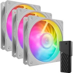 Cooler Master Mobius 120P ARGB - White Edition