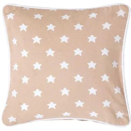 Homescapes Kissenbezug Homescapes 30 x 30 cm Beige