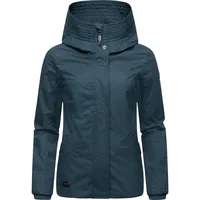 Ragwear Damen Übergangsjacke leichte Wasserdichte Jacke kurz mit Kapuze