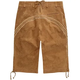Men Plus by Happy Size Men Plus Lederhose in zimt | weiß 62