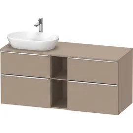 Duravit D-Neo Konsolenwaschtischunterbau wandhängend Leinen Matt 1400x550x664 mm - DE4970L10750000 DE4970L10750000