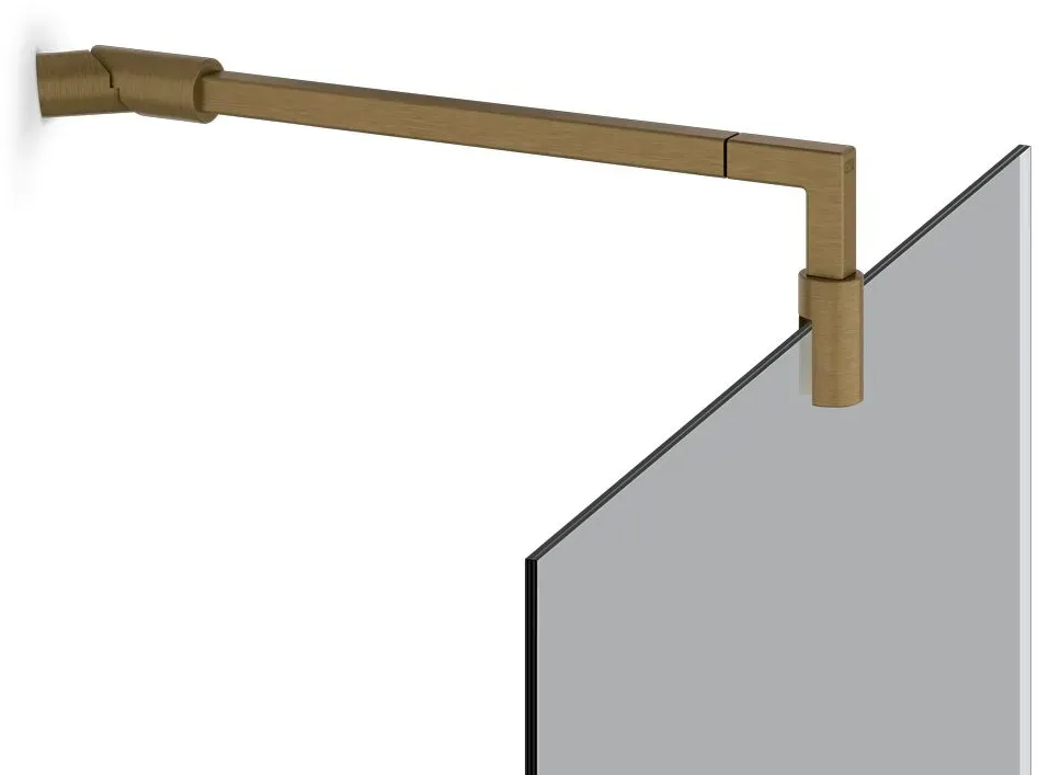 Gessi SHOWER G Glashaltearm Unito,  Messing antik - Messing antik