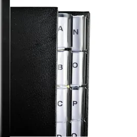 Exacompta 621265E Sammelmappe Karton Schwarz