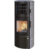 Kaminofen Hark 44-5.Roma GT ECOplus 8 kW - Specksteinverkleidung - Korpus: graphit