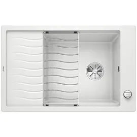 Blanco Elon XL 6 S-F weiß + Excenterbetätigung + InFino