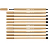 Stabilo Pen 68 - 10er Pack - ocker dunkel