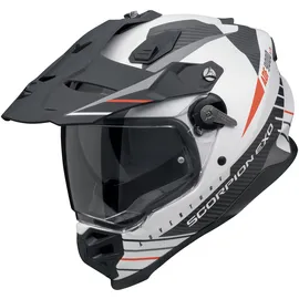 Scorpion ADF-9000 Air Feat Matt-Weiss/Schwarz/Rot M