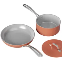 Ciarra Topf-Set 2-tlg. Milchtopf + Bratpfanne