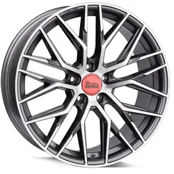 MAM Wheels Rs4 Palladium Front Polish 8.5x19 ET 40 5/114,3 Alufelge Grau