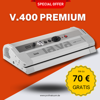 LaVa V400 Premium Vakuumierer - 3 Schweißnähte & 46 cm Schweißbreite / bis zu 70 € Gratis Aktion