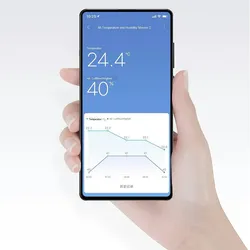 Xiaomi Mi Temperature and Humidity Monitor 2 Temperatur und Luftfeuchtigkeitsmesser (mit LCD Display, Bluetooth, Lange Batterielaufzeit)