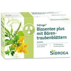 Sidroga Blasentee Plus mit Bärentraubenblättern 40 G
