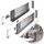Gtv Schubladensystem AXIS PRO 400 x 167 mm 1-tlg. Anthrazit/Rauchglas