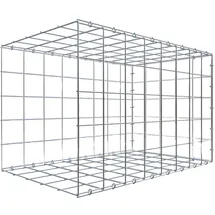 Gabiona C-Ring-Gabione-Anbaukorb Typ 2 50 x 80 x 50 cm Maschenw 10 x 10 cm