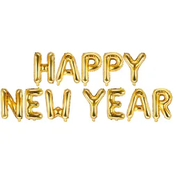 Folienballon Happy Year Silvester