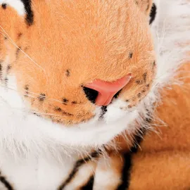 Brubaker Tiger 75 cm liegend Stofftier Plüschtier
