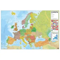 Grupo Erik GPE5441 Karte Europa ES, politisch-physisch, 61 x 91,5 cm