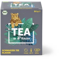 TEA by Tchibo Bio Schwarzer Tee Klassik - 8x 20 Teebeutel