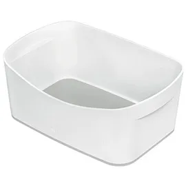 Leitz MyBox Aufbewahrungsbox 3,0 l perlweiß/grau 24,6 x 16,0 x 9,8 cm