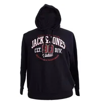 JACK & JONES Plus Kapuzenpullover in Dark Navy |