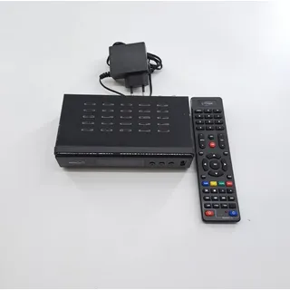 DIGIQuest Twin Tuner Small Edition Ethernet (RJ-45), Terrestrisch Full HD Schwarz - Schwarz