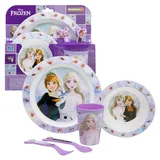 Disney 5-teiliges Geschirr-Frühstück-Set & Besteck | Disney Frozen