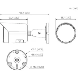 Dahua IPC-HFW2241S-S-0280B Weiß