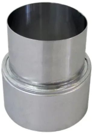 Bertrams Alu Reduzierung 14RS100-80 Ø 100 x 80 mm, weit/eng
