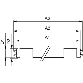 Philips LED-Röhre 46684500 14W G13 neutralweiß 120 cm 1 St.