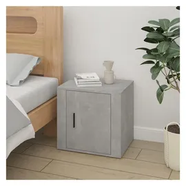 vidaXL Nachtschrank Betongrau 50 x 39 x 47 cm Grau