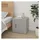 vidaXL Nachtschrank Betongrau 50 x 39 x 47 cm Grau