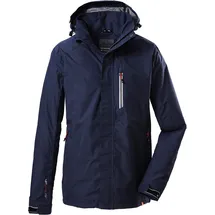 KILLTEC Herren Carleb Funktionsjacke Mit Abzippbarer Kapuze, dunkelnavy, M