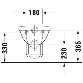 Duravit 1930 575 mm (0182090000)