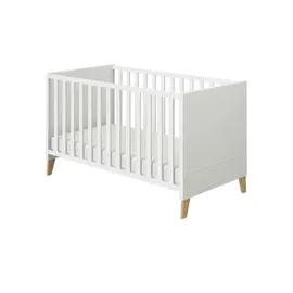 Paidi Kinderbett Oscar 70 x 140 cm Eiche weiß